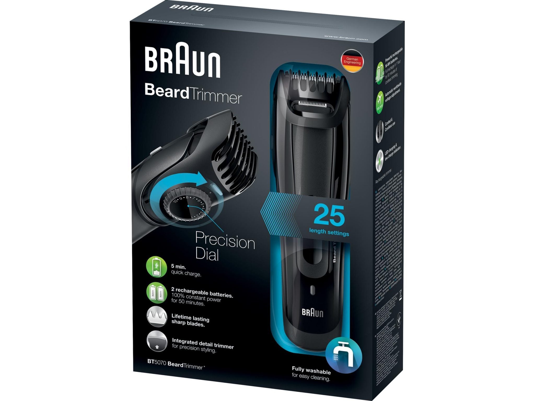 Braun - Skægtrimmer - BT5070