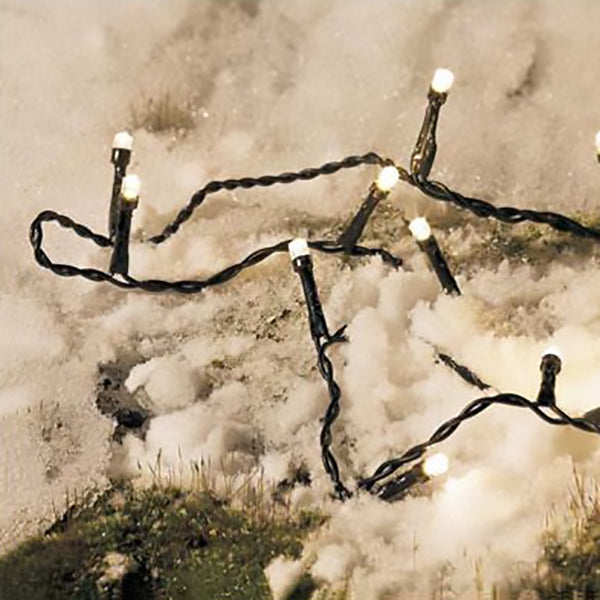 Conzept – Lyskæde 160 LED 3xAA Batteri – med dobbelt timer