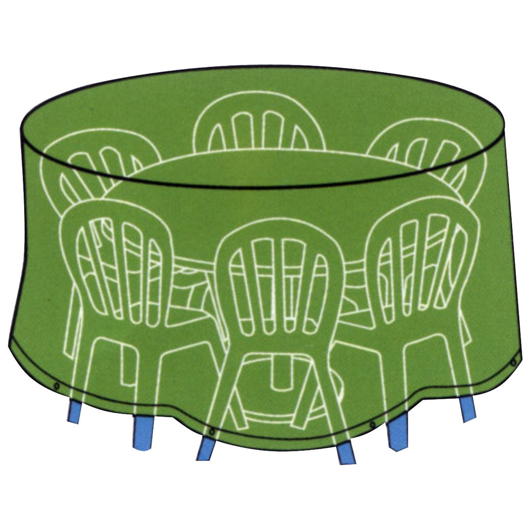 Conzept - Overtræk til rundt bord med stole - 200 x 80