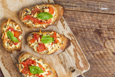 Hurtige og lækre italienske bruschetta