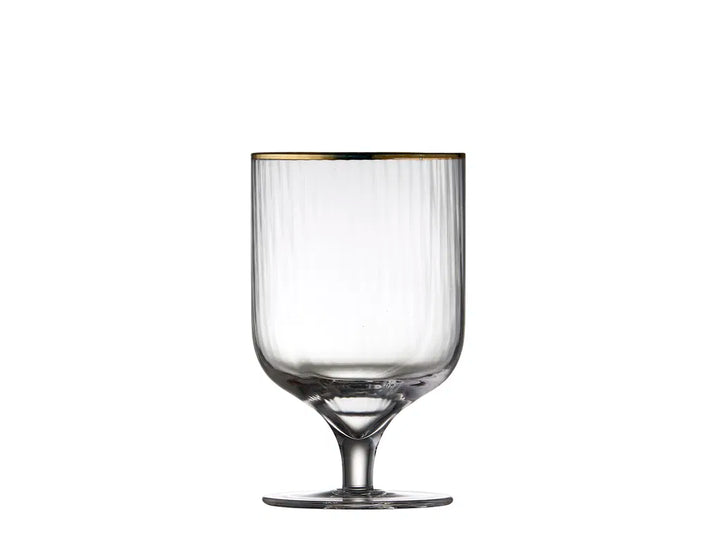 Lyngby glas - Palermo Vinglas Gold 30 cl 4 stk