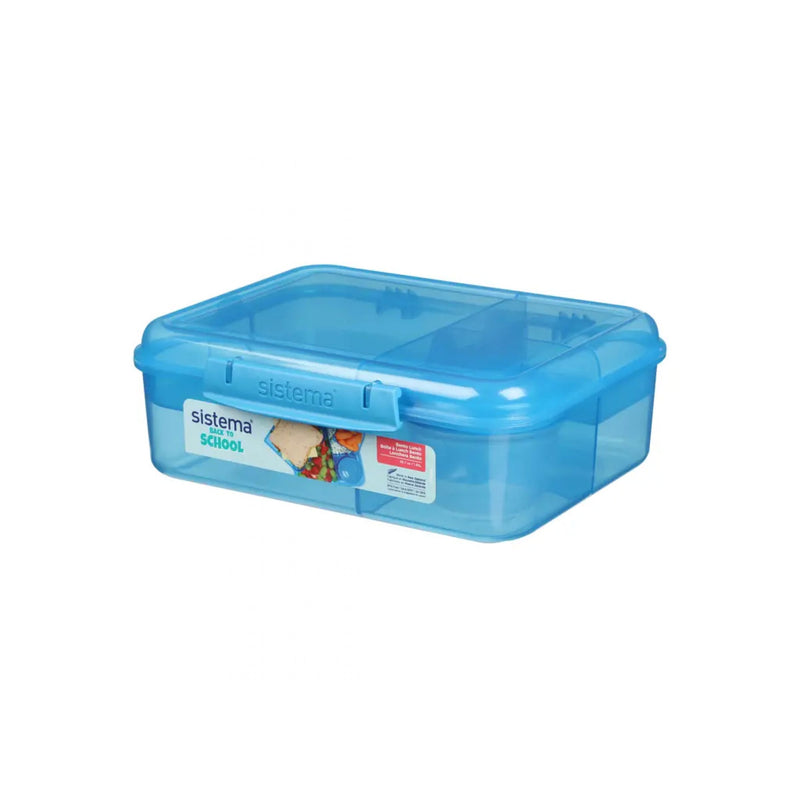 Sistema -  Bento Cube Lunch Madkasse 1,65 L - Blå