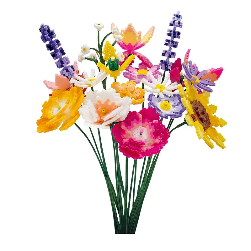 Perleblomst buket - marguerite