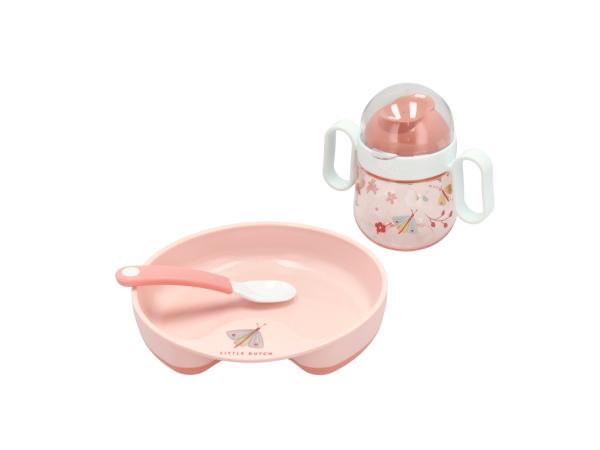 Mepal Mio - Baby-Service-Blumen und Schmetterlinge, 3 Stück.