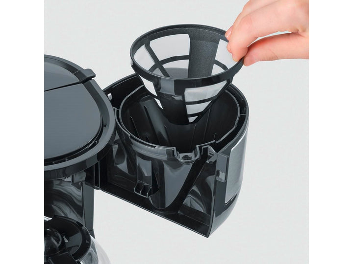 Severin kaffemaskine 4-kops rustfrit stål 750 W