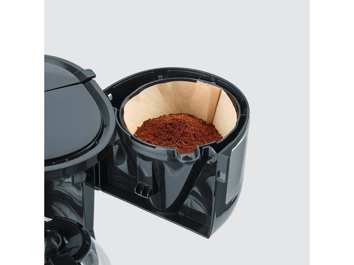 Severin kaffemaskine 4-kops rustfrit stål 750 W