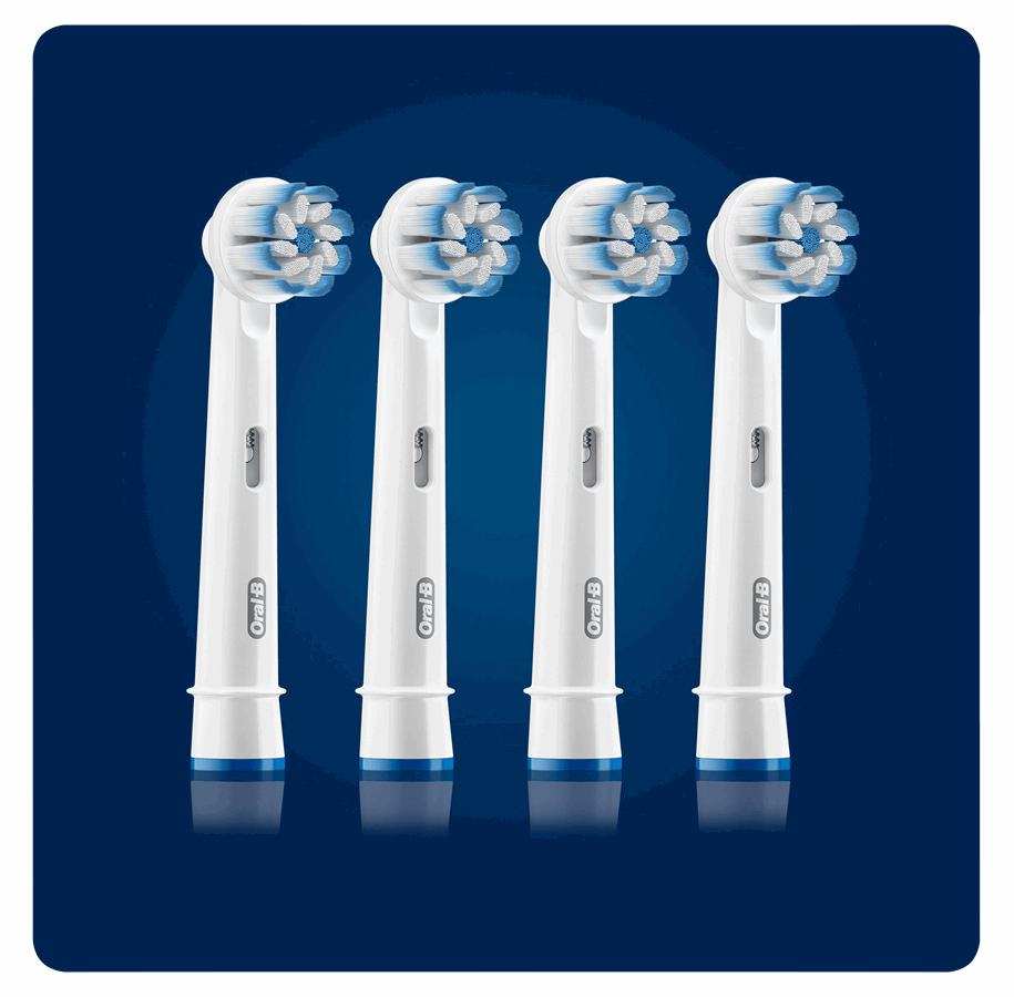 Oral-B - Tandbørstehoveder Sensitive clean 4-pack