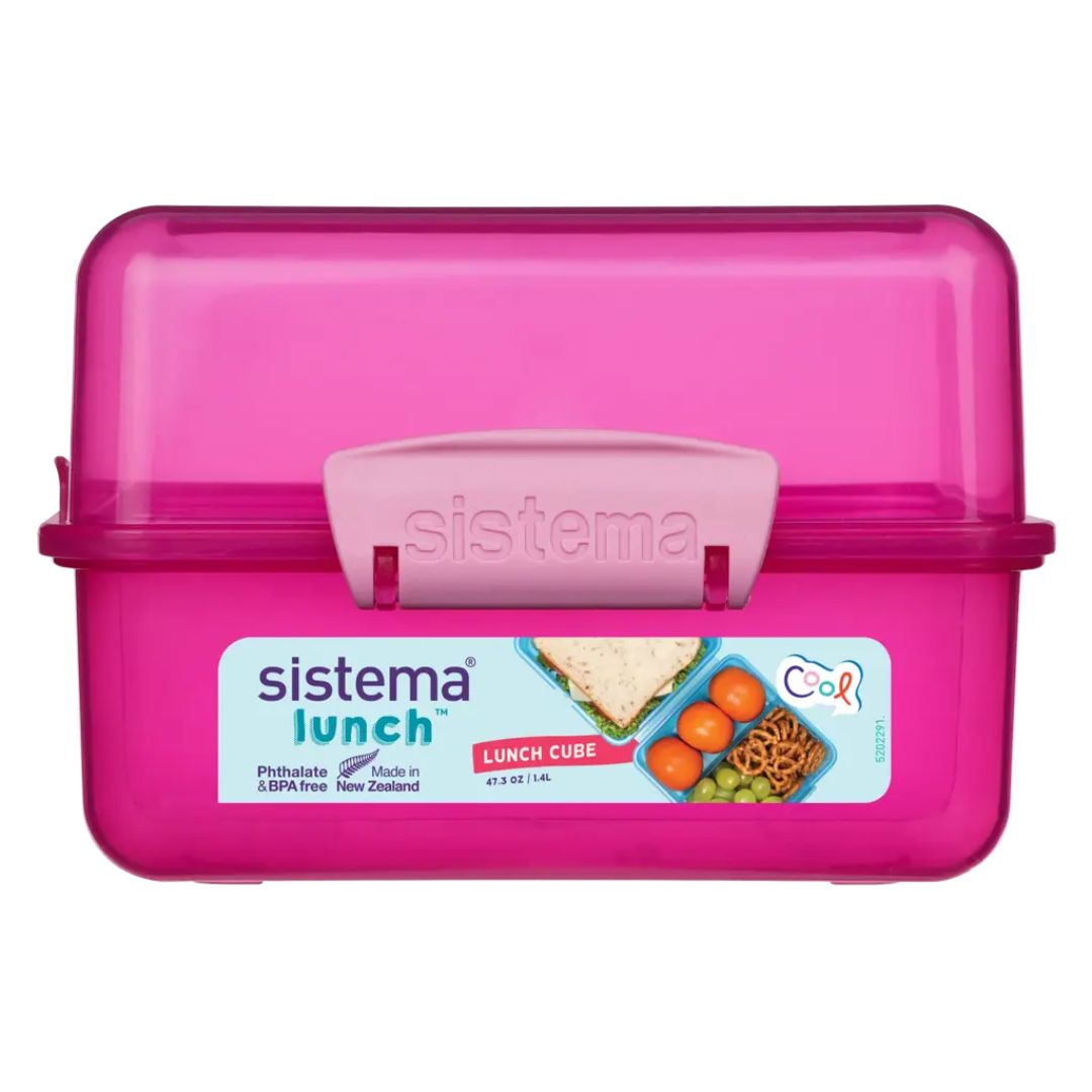Sistema - Lunchkub 1,4l - Rosa