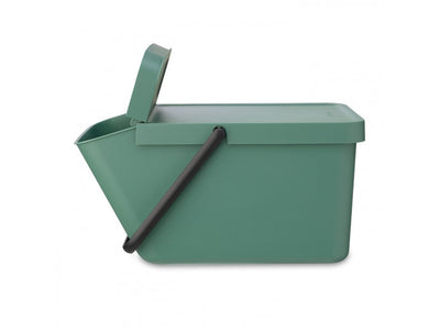 Brabantia -  Sort & Go stabelbar affaldsspand 20L - Jade Green