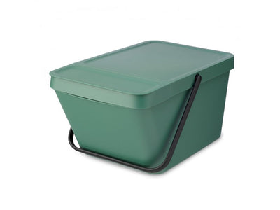 Brabantia - Sort & Go stapelbar papperskorg 20L - Jade Green