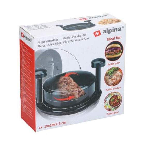 Alpina - Meat shredder - Sort