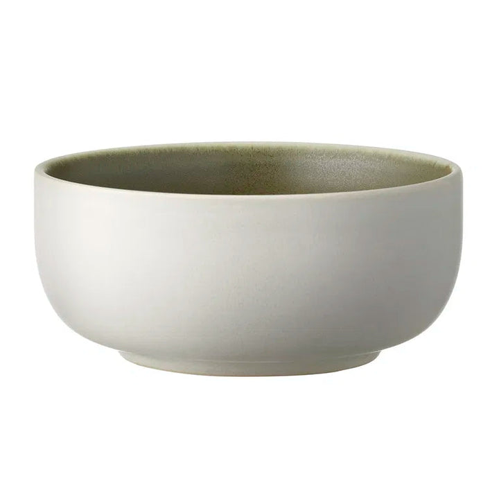 Studio Round - Skål North 11 cm Matte white/Matte moss