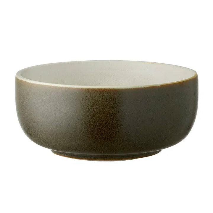 Studio Round - Skål North 11 cm Matte moss/Matte white