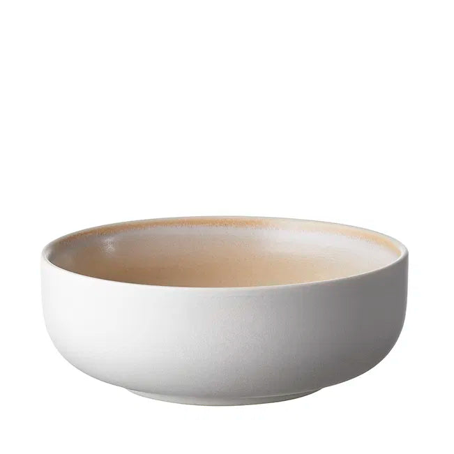 Studio Round - Skål North 11 cm Matte white/Matte sand
