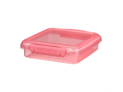 Sistema - Madkasse 450ml Sandwich Box ass. farver