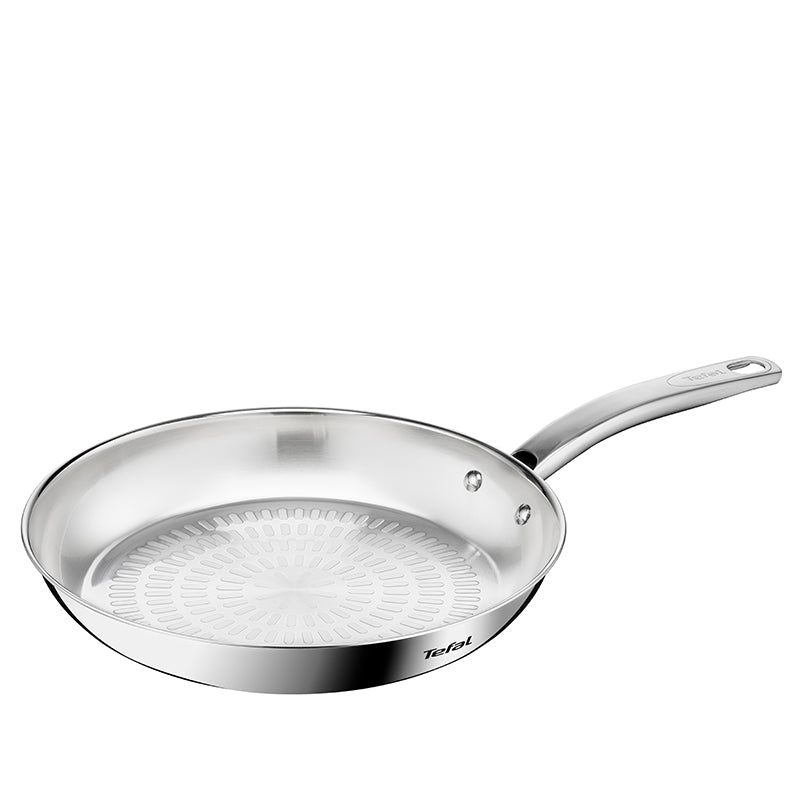 Tefal Intuition Bratpfanne 28 cm, unbeschichtet, Technodome