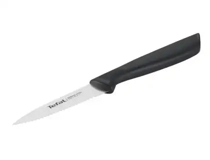 Tefal - Colorfood Messer schwarz 8 cm.
