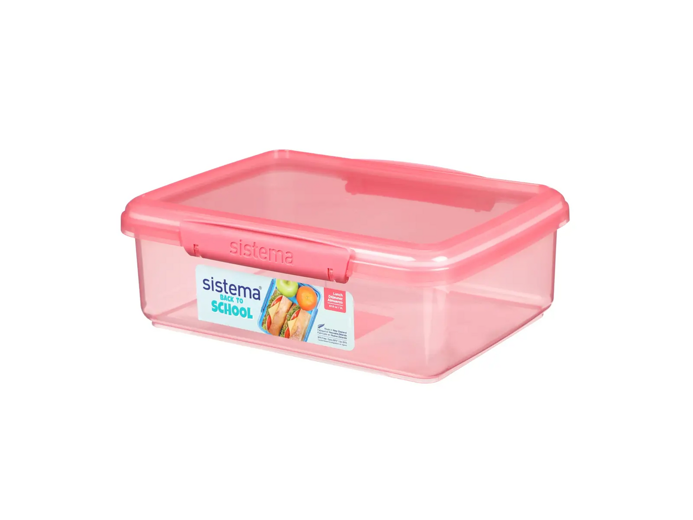 Sistema - Madkasse 2L Lunch Pink