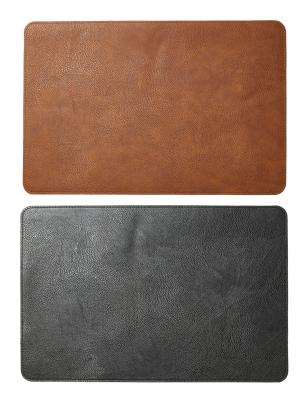Dækkeserviet PU 30x45 cm cognac/sort