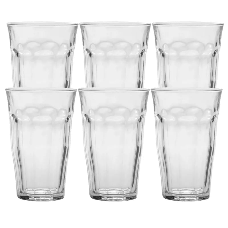 Duralex - Picardie kaffeglas 50 cl klar 6 st.