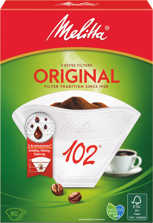 Melitta - Kaffefilter 80 st.