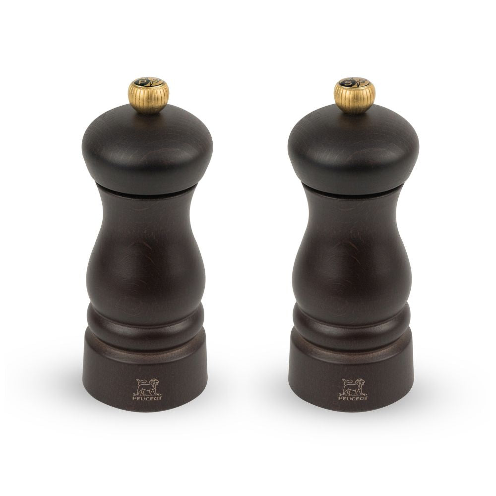 Peugeot - Clermont salt- og peber kværnsæt 13 cm - chokolade