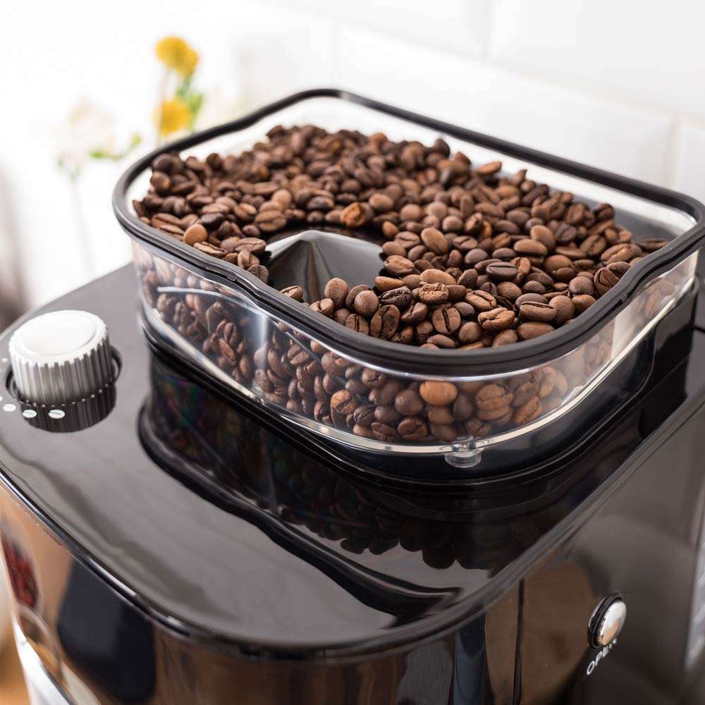 Gastroback - Kaffemaskin Grind &amp; Brew svart/stål 