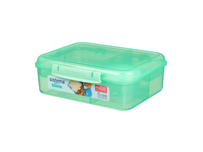 Sistema - Madkasse 1,65 L Bento Lunch ass. farver