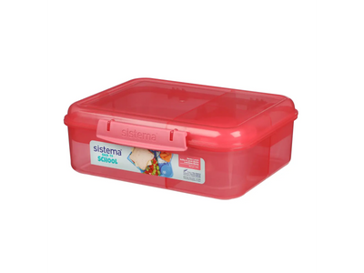 Sistema - Madkasse 1,65 L Bento Lunch ass. farver