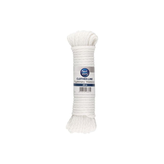 Nord Clean - Klädlina i vitt - 20 m