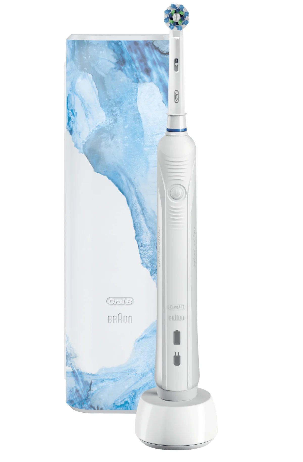 Oral B - El Tandbørste Pro 750 - Design Edition White med rejseetui