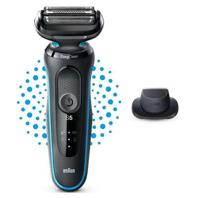 Braun Series 5 51-M1200s shaver Trimmer Sort, Blå