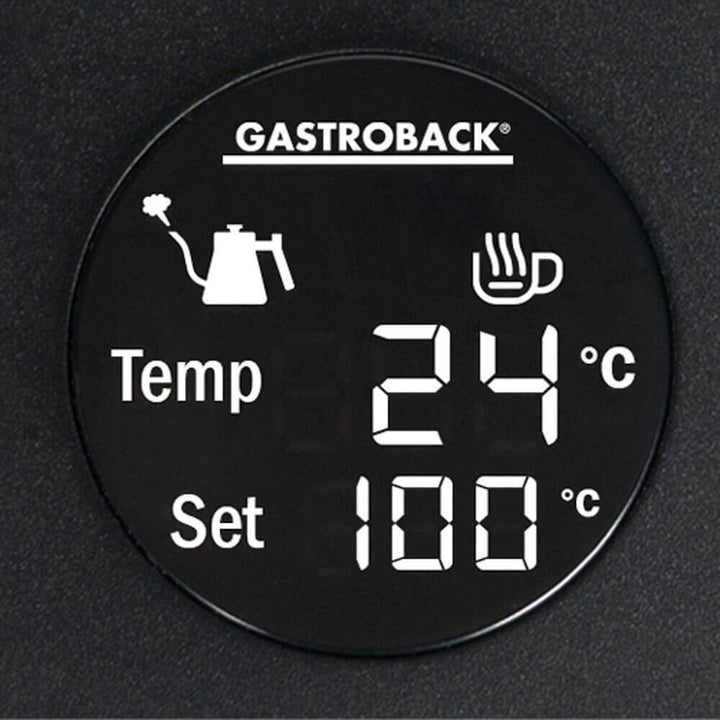 Gastroback - Design vattenkokare 1 L, 1200 W, Svart