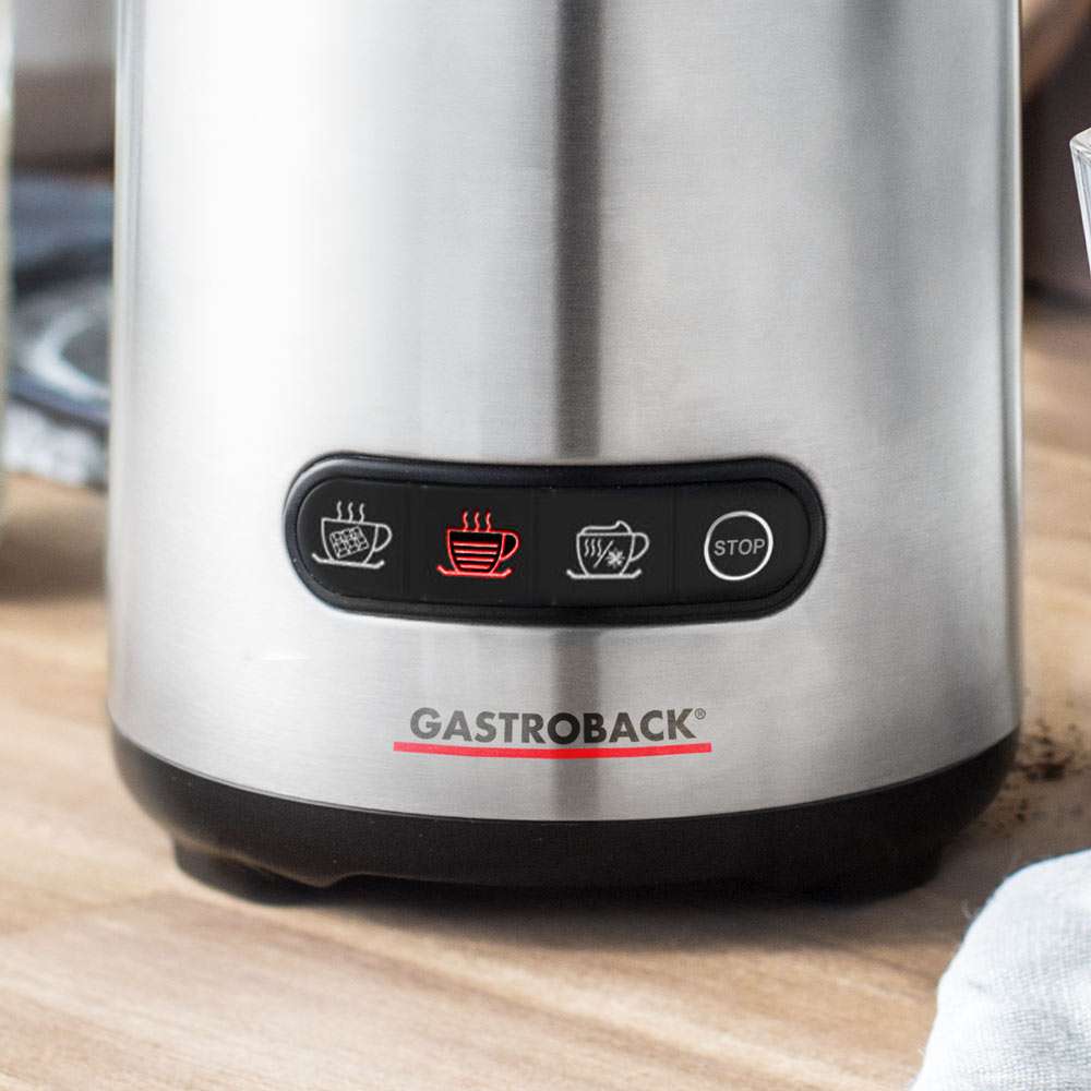 Gastroback - Design Milk &amp; Chocolate Advanced - Mjölkskummare - 1 liter - 650 W