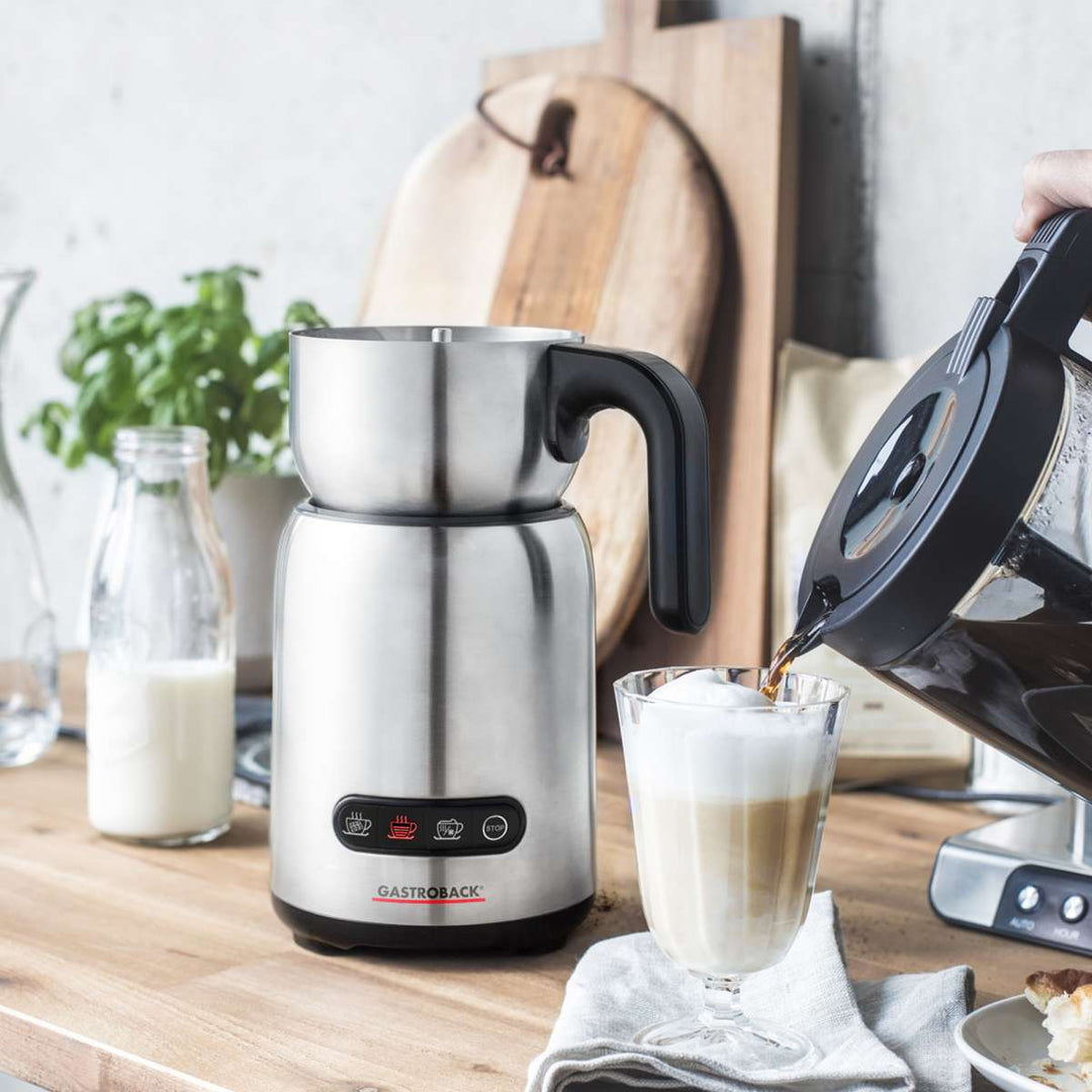 Gastroback - Design Milk &amp; Chocolate Advanced - Mjölkskummare - 1 liter - 650 W