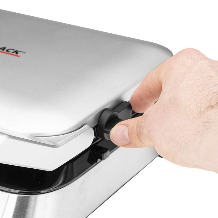 Gastroback - Dubbelt våffeljärn - 1600 Watt - 5 program - Silver