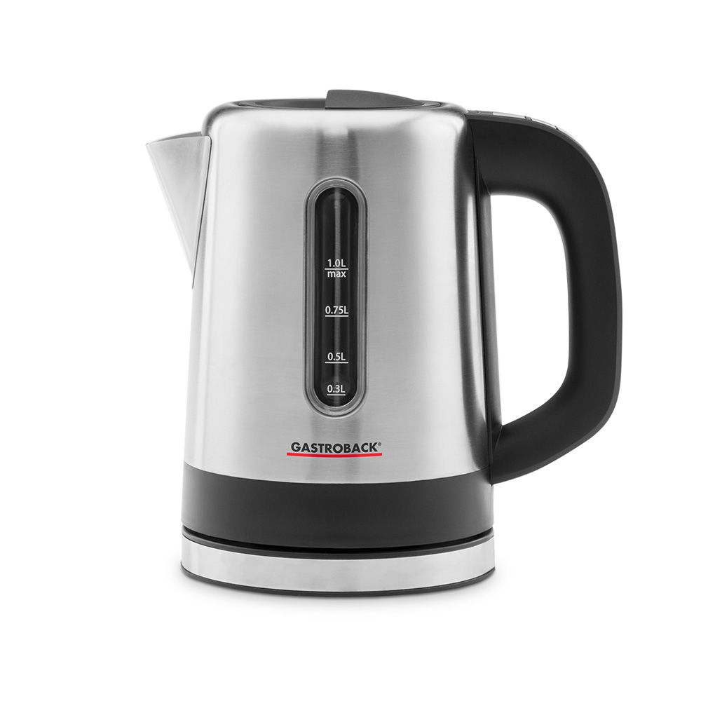 Gastroback - Design Elektrisk Vattenkokare 1 L, 1000 W, Svart