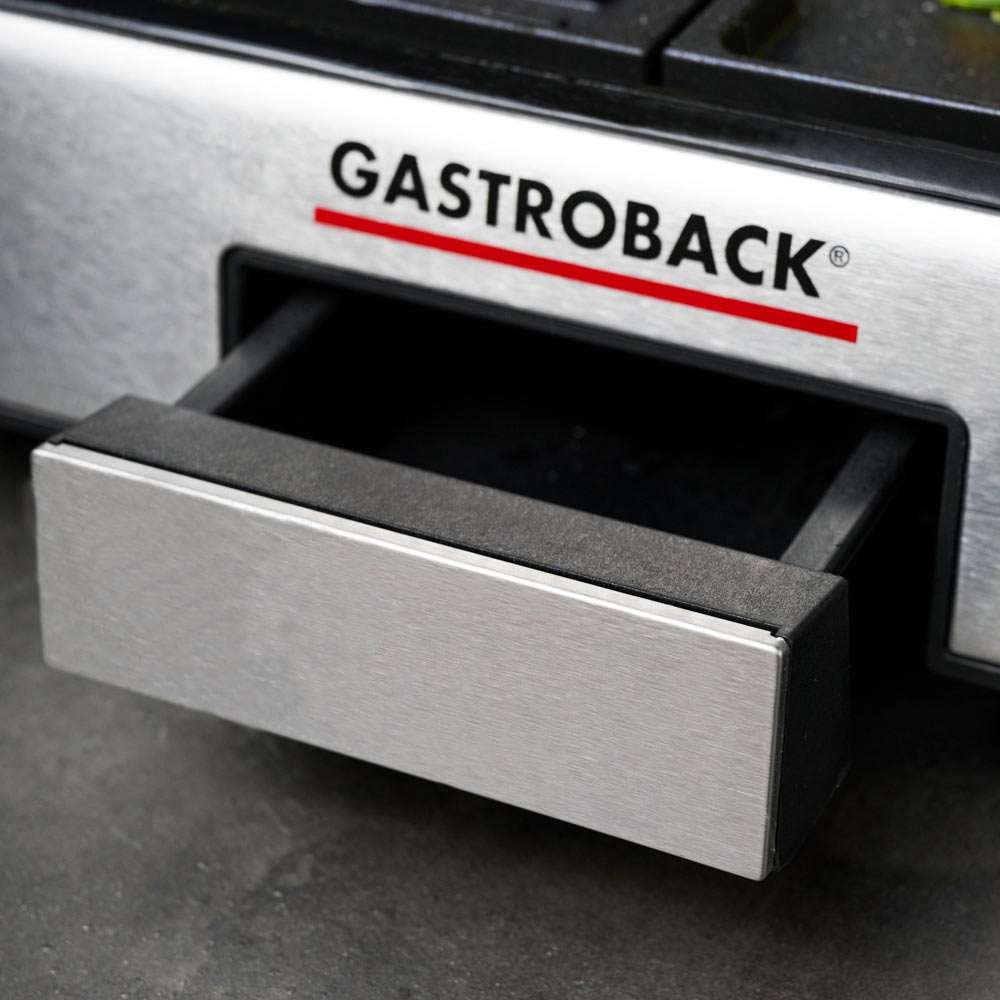 Gastroback - Design Bordsgrill Plancha &amp; BBQ - elektrisk
