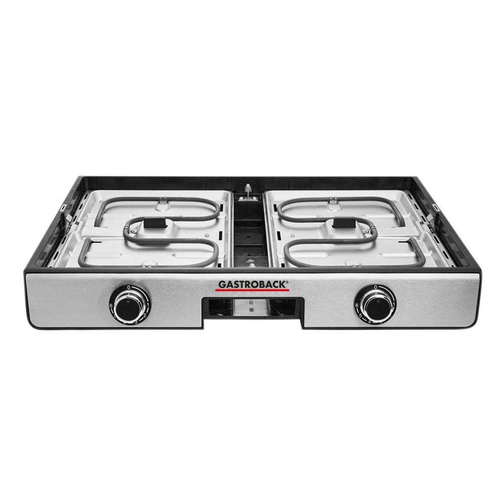 Gastroback - Design Bordsgrill Plancha &amp; BBQ - elektrisk
