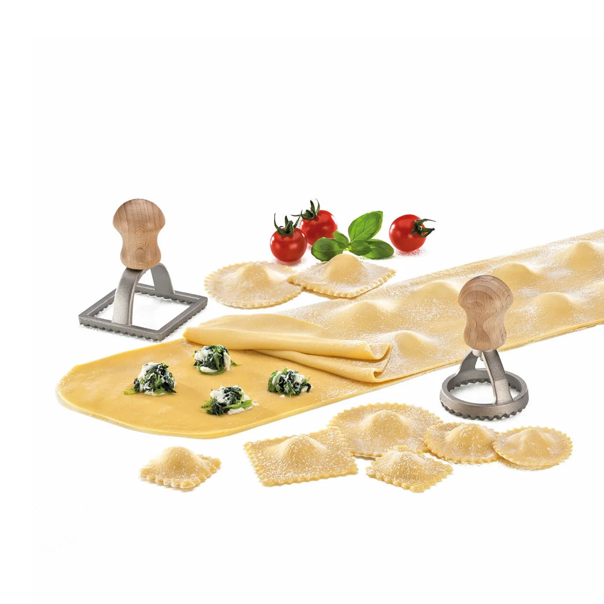 KüchenProfi - Ravioli udstikker firkantet 7 cm.