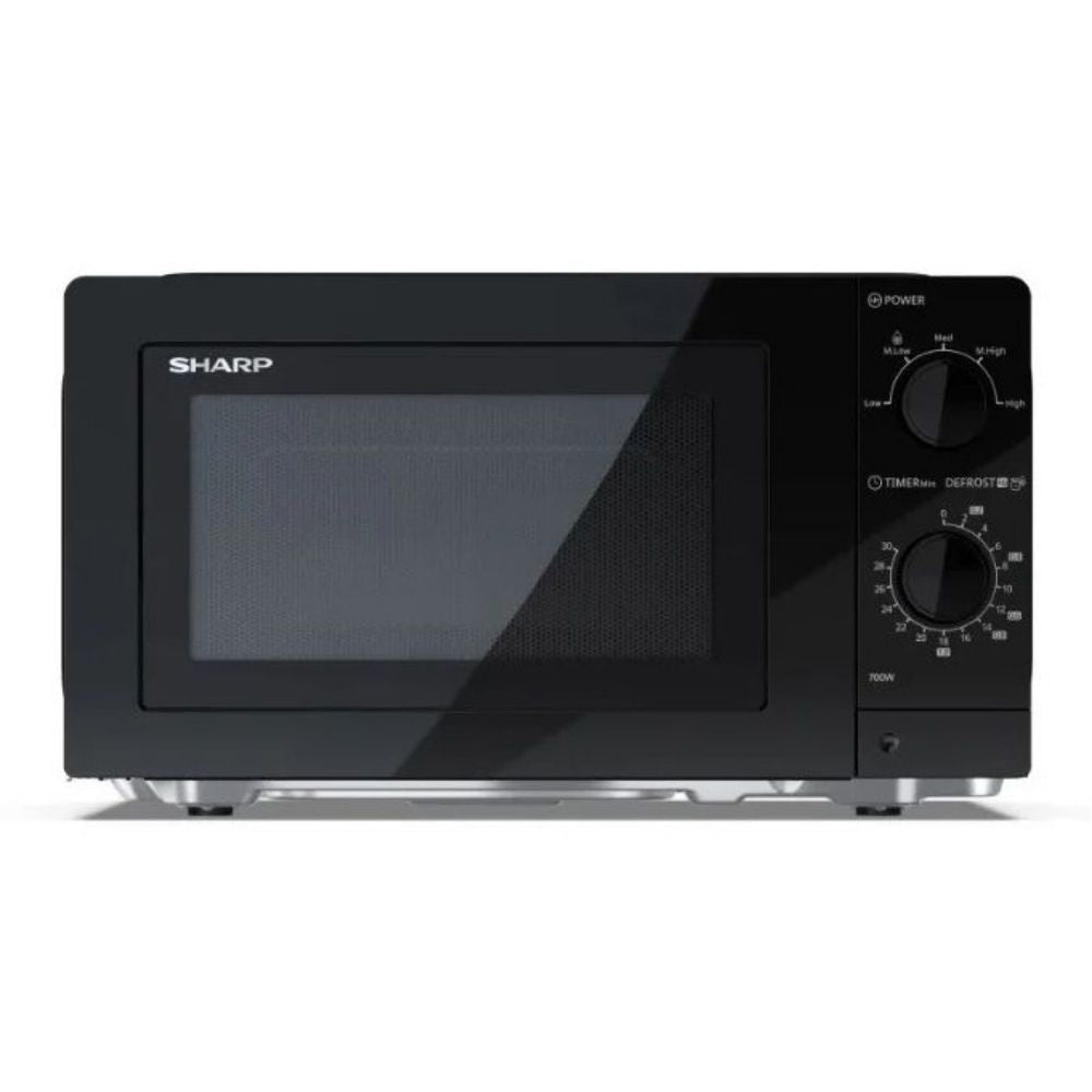Sharp - Mikroovn 18 L - sort