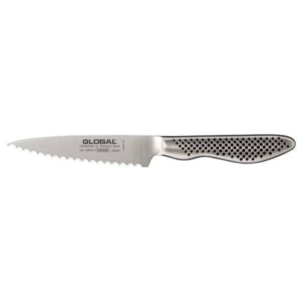 Global universalkniv 11,5 cm med tandad egg GS-108/SC