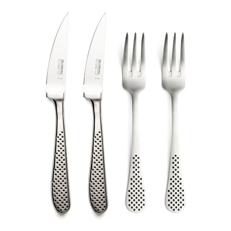 Global - Steakbesteck - 4-teilig