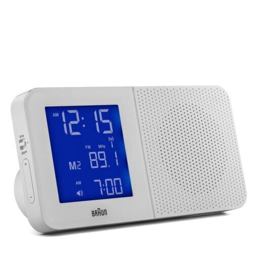 Braun Digital - vækkeur med radio - BNC010WHRC