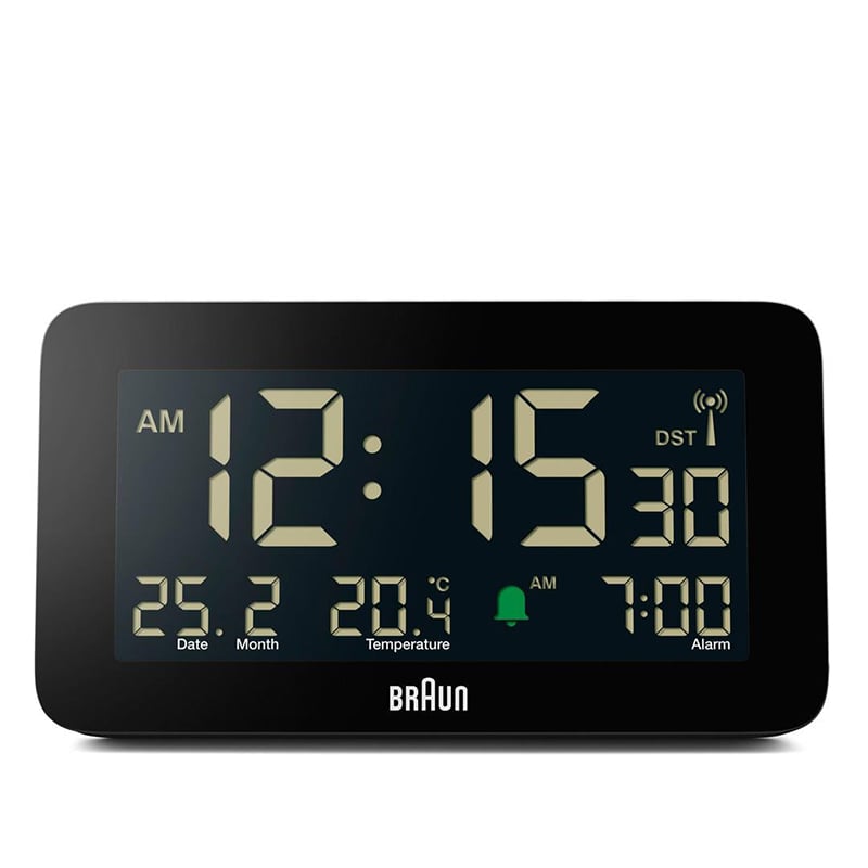 Braun - Digitaler Wecker BC10B-DCF schwarz