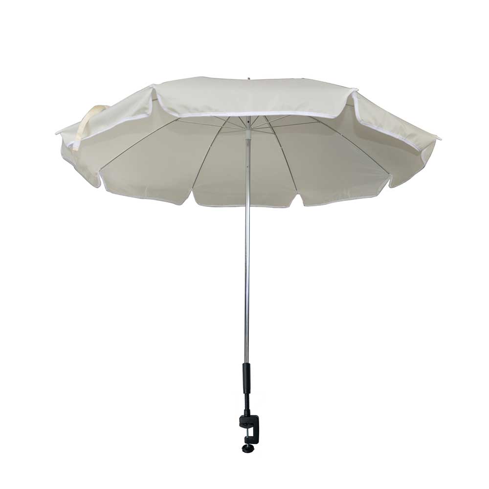 Hoffmann - Bordparasol 115 cm natur