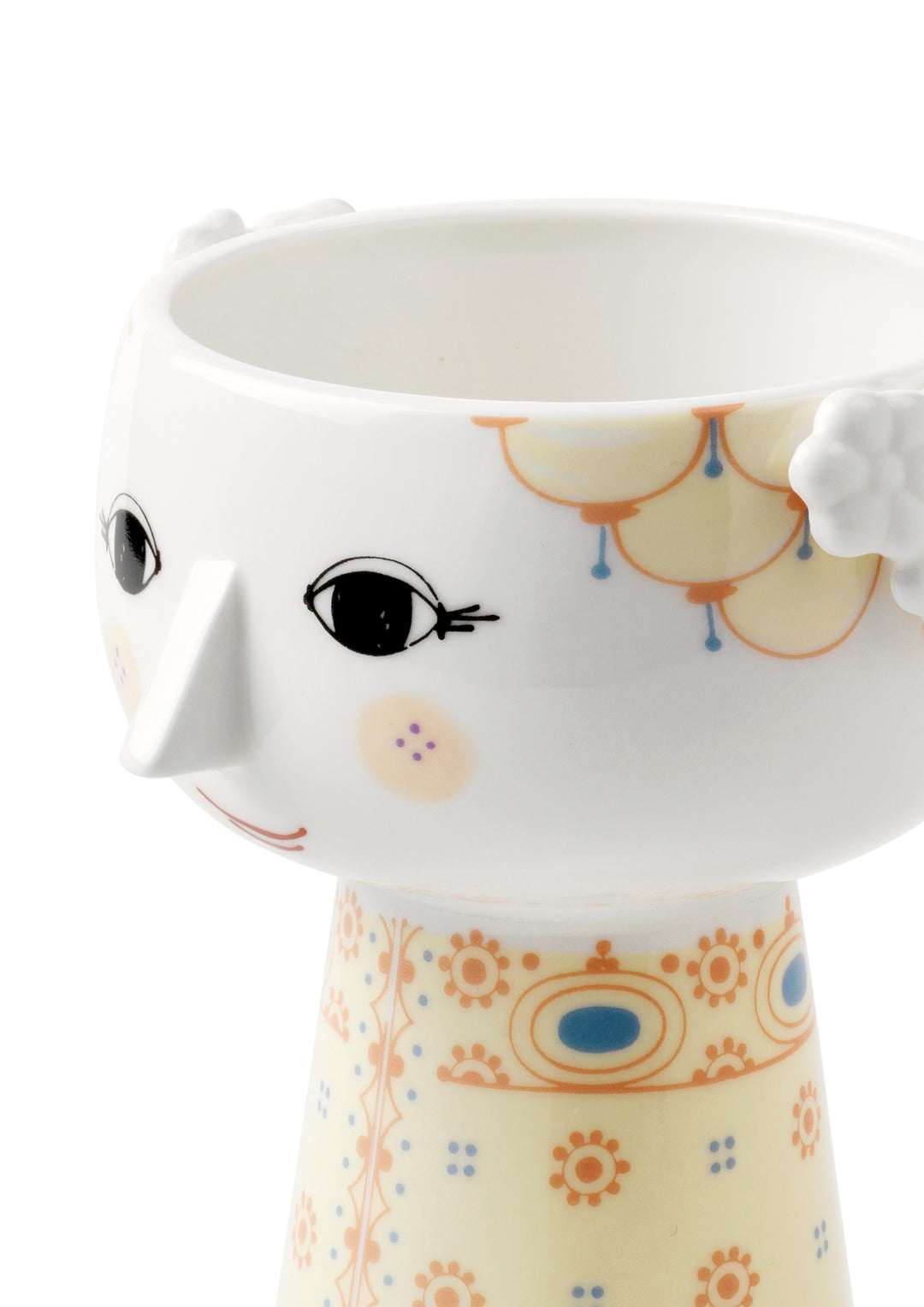 Bjørn Wiinblad - Eva vase soft yellow 15 cm