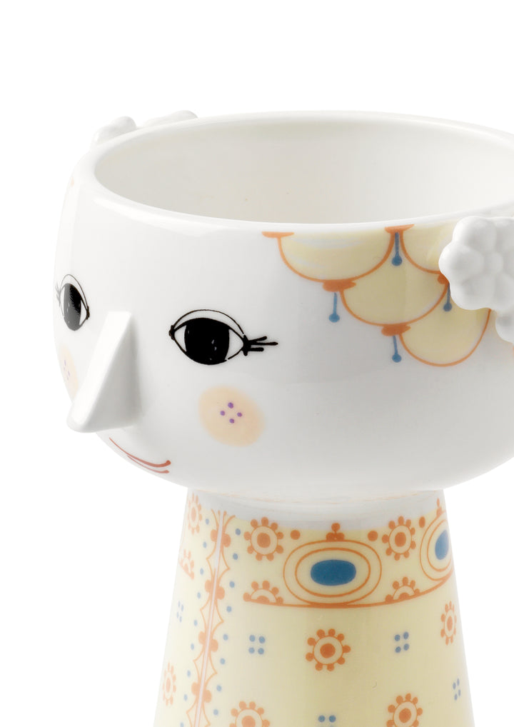 Bjørn Wiinblad - Eva vase soft yellow 15 cm