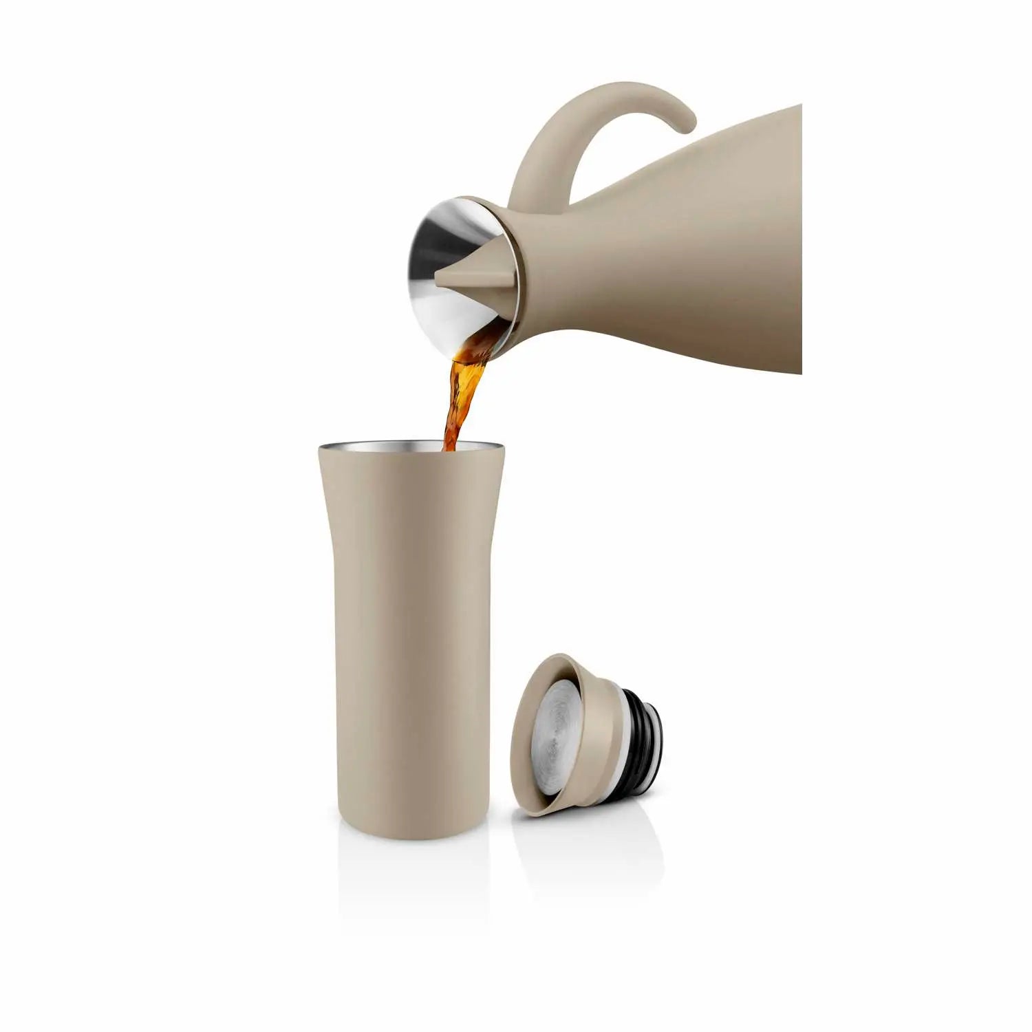 EVA SOLO To Go Cup 0,35 L – Doppelwandiger Thermobecher In Pearl Beige