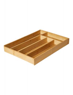 Besteckkasten 38x27x4,4 cm, Bambus